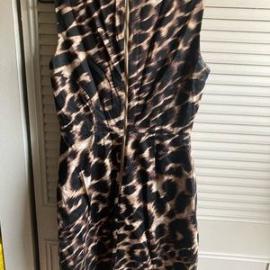 Leopard Calvin Klein dress